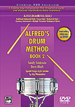 ALFREDS DRUM METHOD #2 DVD ONLY-P.O.P. cover